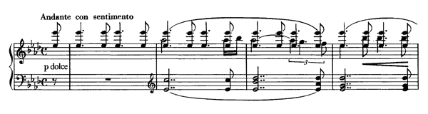 Schubert: Das Sterbeglöcklein  S . 563 No. 3  in A-flat Major 
by Liszt piano sheet music