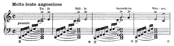 Schubert: Meeresstille  S . 558 No. 5  in C Major 
by Liszt piano sheet music