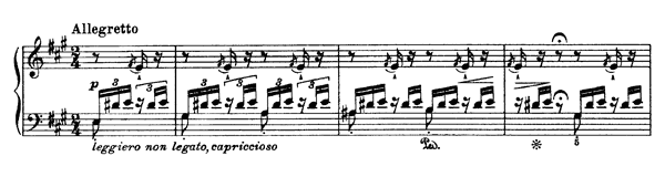 Wagner: Spinning Chorus  S . 440  in A Major 
by Liszt piano sheet music