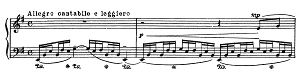 Tale Op. 34 No. 2  in E Minor 
by Medtner piano sheet music