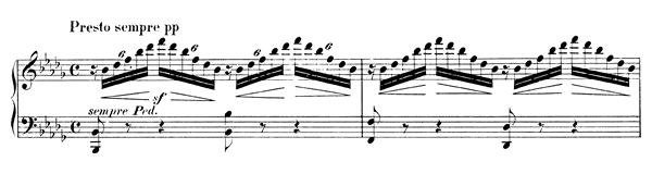 Etude 1 Op. 104 No. 4  in B-flat Minor 
by Mendelssohn piano sheet music