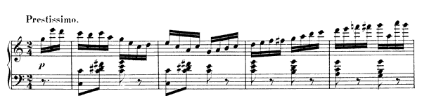 Perpetuum Mobile Op. 119  in C Major 
by Mendelssohn piano sheet music