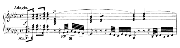 Caprice Op. 33 No. 3  in B-flat Minor 
by Mendelssohn piano sheet music