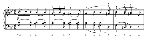 Siciliano   in G Minor 
by Müller piano sheet music