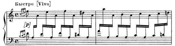 First Punishment   in A Minor 
by Mussorgsky piano sheet music