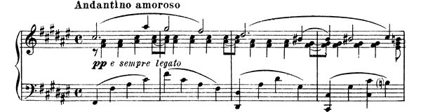 Passionate Impromptu - second version   in F-sharp Major 
by Mussorgsky piano sheet music