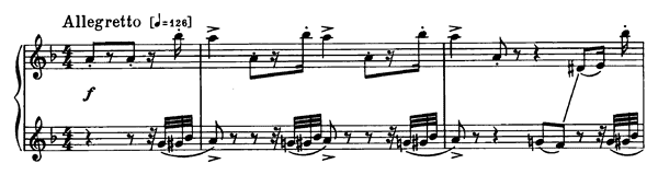 Gavotte Op. 95   No. 2  in D Minor 
by Prokofiev piano sheet music