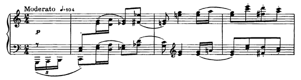 Contredanse Op. 96   No. 2  in C Major 
by Prokofiev piano sheet music