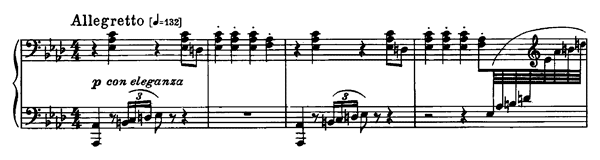 Pas de châle Op. 102   No. 5  in A-flat Major 
by Prokofiev piano sheet music