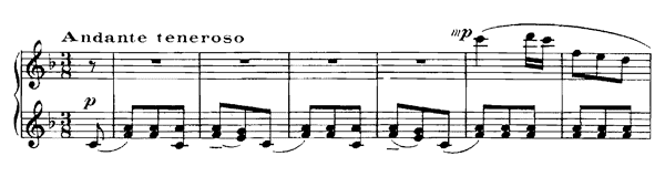 Evening Op. 65   No. 11  in F Major 
by Prokofiev piano sheet music