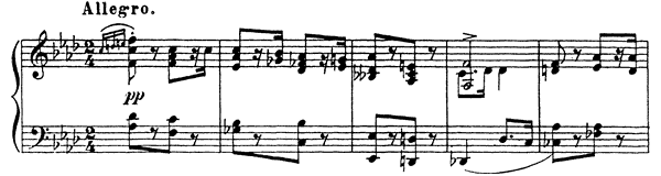 March Op. 12 No. 1  in F Minor 
by Prokofiev piano sheet music