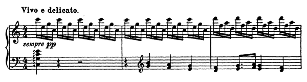 Prelude - Harp Op. 12 No. 7  in C Major 
by Prokofiev piano sheet music