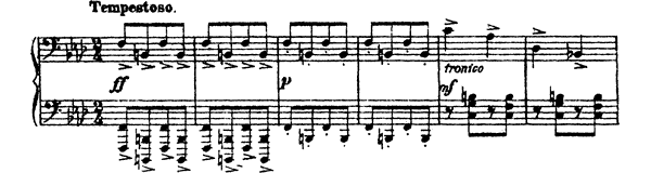 Tempestoso Op. 17 No. 1  
by Prokofiev piano sheet music