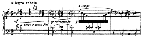 Allegro rubato Op. 17 No. 2  
by Prokofiev piano sheet music