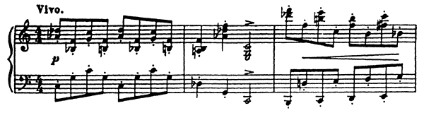 Joke Op. 3 No. 2  in C Major 
by Prokofiev piano sheet music