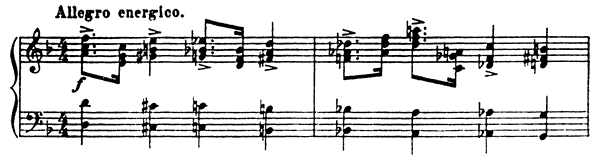 March Op. 3 No. 3  in F Major 
by Prokofiev piano sheet music