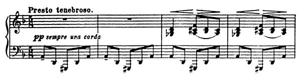 Phantom Op. 3 No. 4  in D Minor 
by Prokofiev piano sheet music