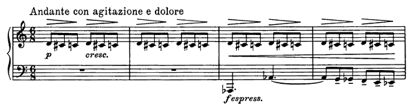 Despair Op. 4 No. 3  in D Minor 
by Prokofiev piano sheet music