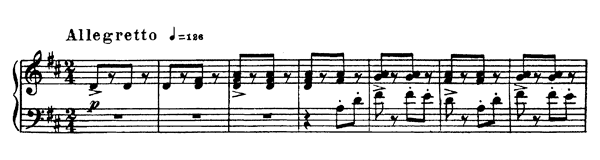 Scene Op. 75   No. 2  in D Major 
by Prokofiev piano sheet music