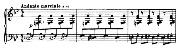 Masks Op. 75   No. 5  in B-flat Major 
by Prokofiev piano sheet music