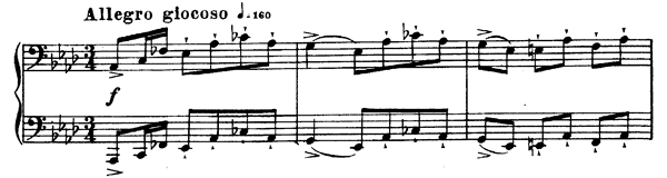 Mercutio Op. 75   No. 8  in A-flat Major 
by Prokofiev piano sheet music