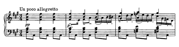 Scherzino Op. 52   No. 4  in A Major 
by Prokofiev piano sheet music