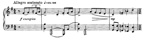 Sonatina Op. 54   No. 2  in G Major 
by Prokofiev piano sheet music