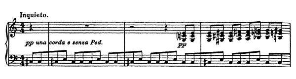 Inquieto Op. 22 No. 15  
by Prokofiev piano sheet music