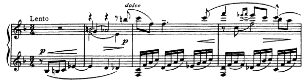 Daisies Op. 38   No. 3  in F Major 
by Rachmaninoff piano sheet music