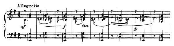 Melody Op. 10   No. 4  in E Minor 
by Rachmaninoff piano sheet music