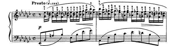 Prelude Op. 23 No. 9  in E-flat Major 
by Rachmaninoff piano sheet music