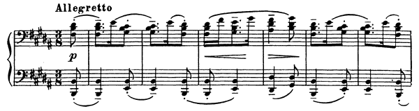 Prelude Op. 32 No. 11  in B Major 
by Rachmaninoff piano sheet music