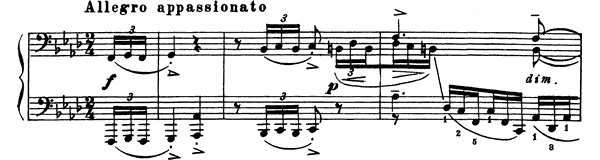 Prelude Op. 32 No. 6  in F Minor 
by Rachmaninoff piano sheet music