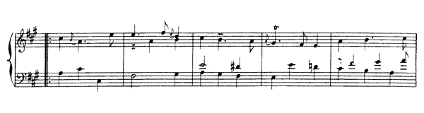 Second Sarabande   in A Minor 
by Rameau piano sheet music