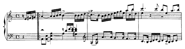 Allemande   in A Minor 
by Rameau piano sheet music