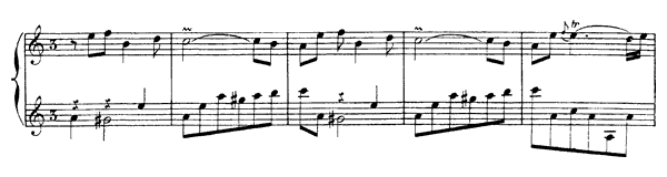 The Three hands   in A Minor 
by Rameau piano sheet music