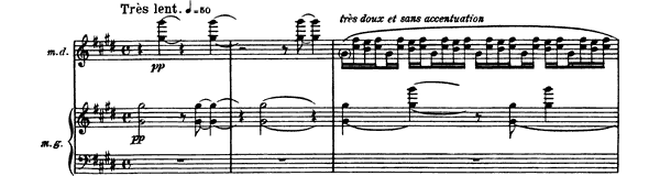 La Vallée des Cloches   
by Ravel piano sheet music