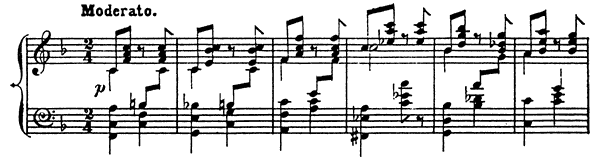 Melody Op. 3 No. 1  in F Major 
by Rubinstein piano sheet music