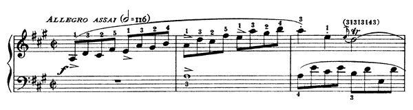 Sonata K. 533  in A Major 
by Scarlatti piano sheet music