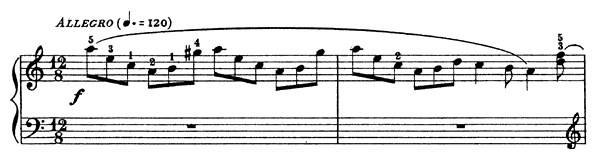 Sonata K. 54  in A Minor 
by Scarlatti piano sheet music