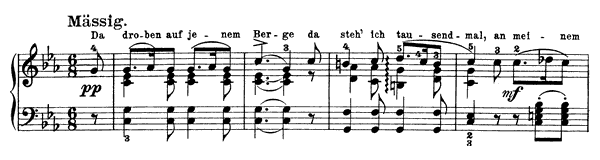 Schäfers Klagelied - solo piano version Op. 3 No. 1  in C Minor 
by Schubert piano sheet music