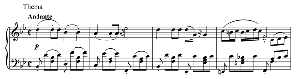 Impromptu Op. 142 No. 3  in B-flat Major 
by Schubert piano sheet music