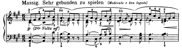 Roundelay Op. 68 No. 22  in A Major 
by Schumann piano sheet music