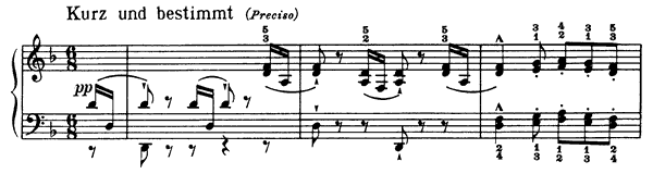 The Horseman Op. 68 No. 23  in D Minor 
by Schumann piano sheet music