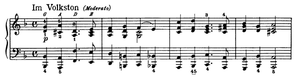 Northern Song Op. 68 No. 41  in F Major 
by Schumann piano sheet music