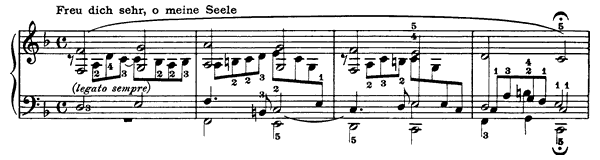 Chorale Op. 68 No. 42  in F Major 
by Schumann piano sheet music