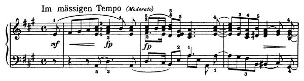 New Year's Song Op. 68 No. 43  in A Major 
by Schumann piano sheet music