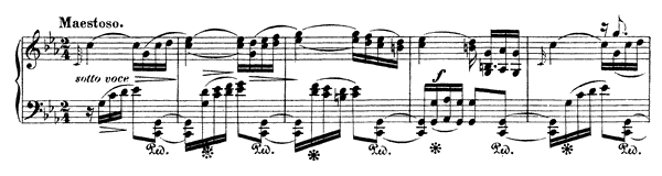 Etude Op. 10 No. 4  in C Minor 
by Schumann piano sheet music