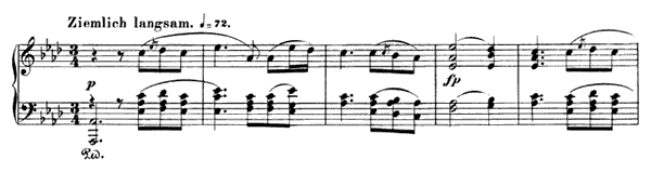 Fantasy Op. 111 No. 2  in A-flat Major 
by Schumann piano sheet music