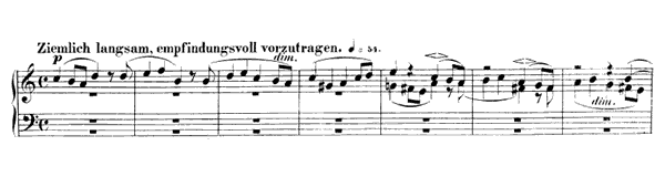 Ziemlich langsam, empfindungsvoll vorzutragen Op. 126 No. 5  in A Minor 
by Schumann piano sheet music